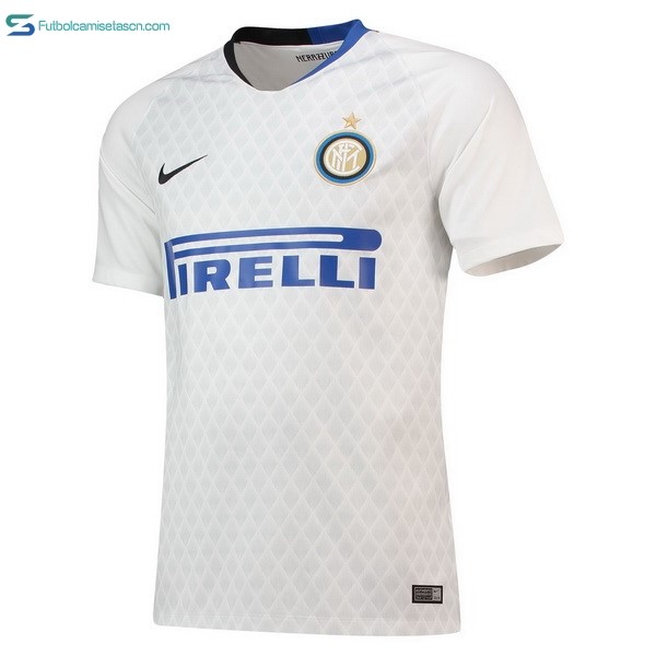 Tailandia Camiseta Inter 2ª 2018/19 Blanco